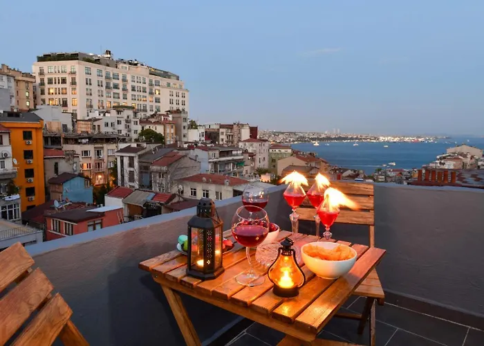 The Maiden Tower From Your Bedroom Romantic View, In Taksim Square İstanbul