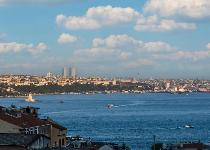 The Maiden Tower From Your Bedroom Romantic View, In Taksim Square *